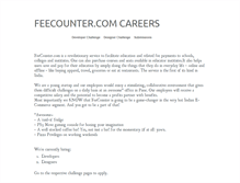 Tablet Screenshot of careers.feecounter.com